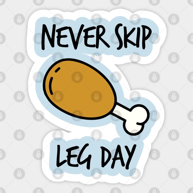 Leg day Sticker by slawisa